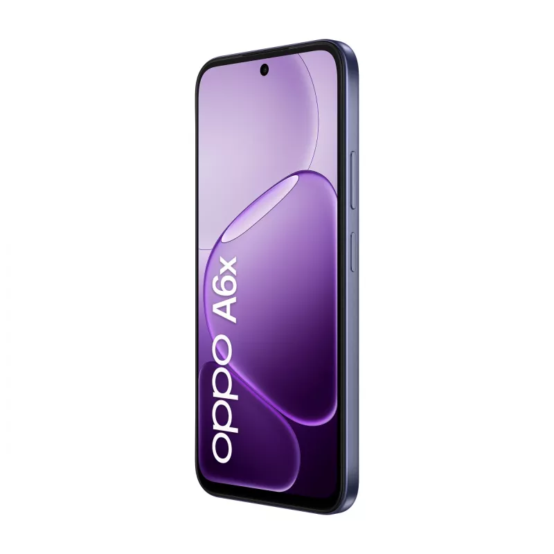 OPPO A6x 17,1 cm (6,75 tolli) Dual SIM Android 15 4G USB USB-C 4 GB 128 GB 6100 mAh Lilla