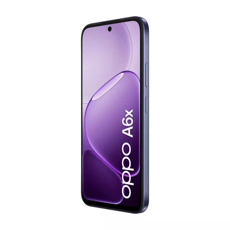 OPPO A6x 17,1 cm (6,75 tolli) Dual SIM Android 15 4G USB USB-C 4 GB 128 GB 6100 mAh Lilla