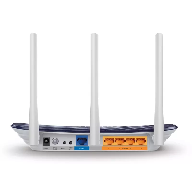 TP-Link AC750 traadita ruuter Fast Ethernet kahesageduslik (2,4 GHz / 5 GHz) must, valge