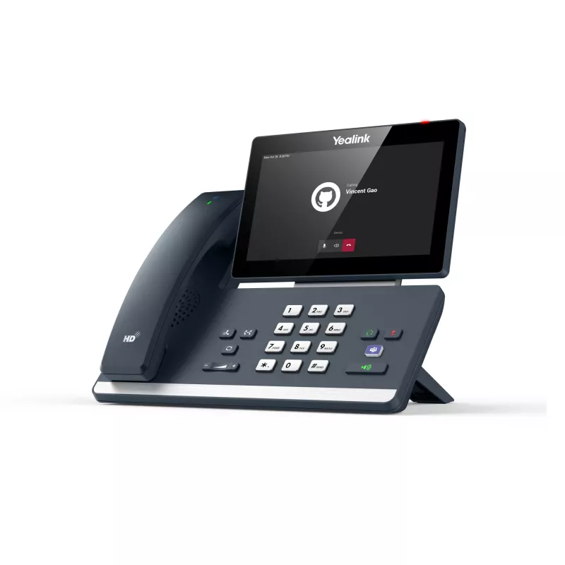 Yealink MP58-WH Microsoft Teams Edition, IP-telefon, Hall, Juhtmeta telefonitoru, Laua peal, Android, Microsoft Teams