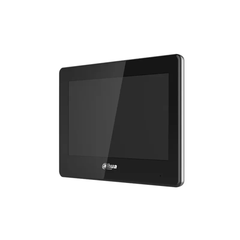 Ekraan Dahua VTH5422HB — Sisemonitori ekraan, 12V DC, 6 W tüüpiline, Ethernet 10/100 Mbps, must