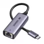 Ugreen USB-C kuni RJ45 2.5G Etherneti adapter liidesekaardid/adapter RJ-45
