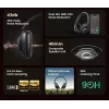 Ugreen HiTune Max5 Peakomplekt Juhtmega ja juhtmevaba Peapael Kõned/Muusika Bluetooth Must