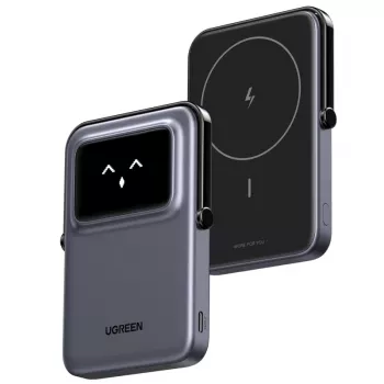 Ugreen UNO 5000 mAh juhtmevaba laadimine must