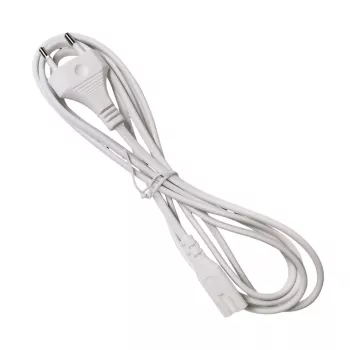 Toitekaabel TARGUS HJ4411WHEUX, 2 m, Toitepistik tüüp C kuni IEC C7, valge