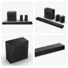 Soundbar Hisense AX5140Q 5.1.4 Dolby Atmos, 600 W RMS, juhtmevaba bassikõlar 280 W, must