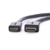 HDMI-kaabel Ugreen 20137 Mini-HDMI isane HDMI emasele Must Kuldne
