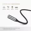 Mobiiltelefoni kaabel Ugreen 30632 USB-C kuni 3,5 mm, must