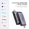 Kaardilugeja UGREEN 50541 USB 3.2 Gen 1 (3.1 Gen 1) — CF, SD, MicroSD, Memory Stick, teras, 5000 Mbit/s