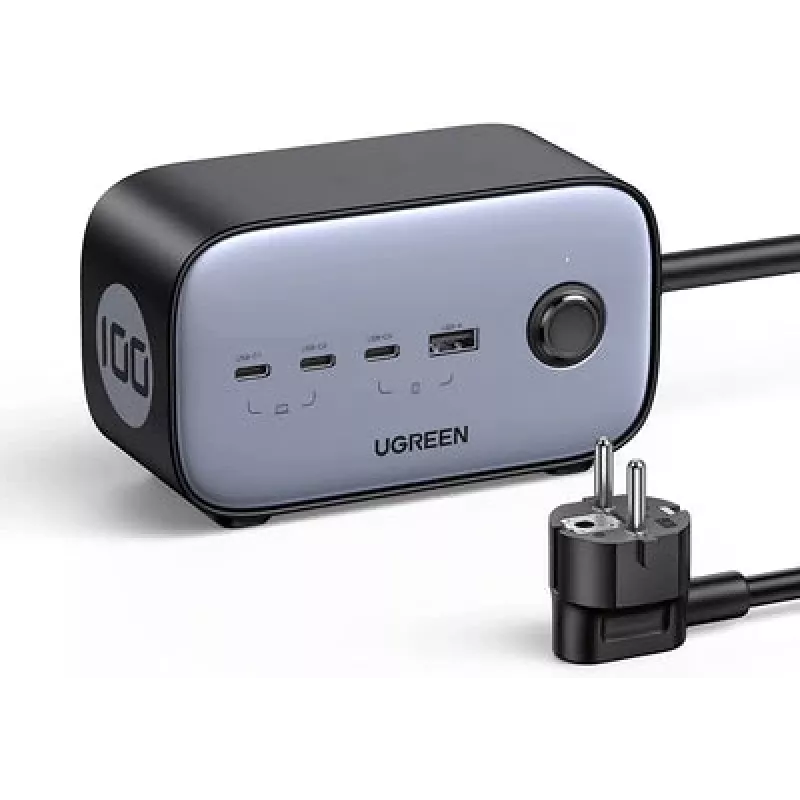 Ugreen DigiNest Pro 1 pistikupesa(d) Type C 1.8 m 4 3680 W Must
