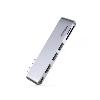 Sülearvuti dokkjaam UGREEN 80856 2 × USB 3.2 Gen 2 Type‑C 4K videoväljund
