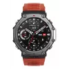 Amazfit T-Rex 3 Lava 3,81 cm (1,5-tolline) AMOLED 48,5 mm digitaalne 480 x 480 pikslit puuteekraan must, roostevaba teras GPS (satelliit)