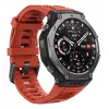 Amazfit T-Rex 3 Lava 3,81 cm (1,5-tolline) AMOLED 48,5 mm digitaalne 480 x 480 pikslit puuteekraan must, roostevaba teras GPS (satelliit)
