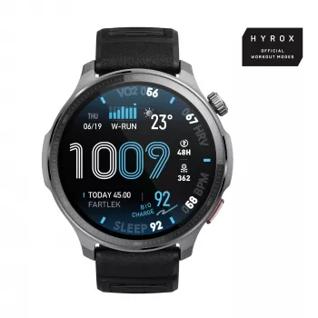 Amazfit Balance 2 XT 3.81 cm (1.5 tolli) AMOLED digitaalne 480 x 480 pikslit puutetundlik must Wi-Fi GPS (satelliit)