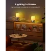Table Lamp Govee H6020 Table Lamp 2 Pro Sound by JBL — RGBIC + Soe Valge, 600 lm, Wi‑Fi & Bluetooth, 5200 mAh