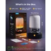 Table Lamp Govee H6020 Table Lamp 2 Pro Sound by JBL — RGBIC + Soe Valge, 600 lm, Wi‑Fi & Bluetooth, 5200 mAh