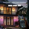 Välisseinalamp Govee H7078CD1 Smart RGB värvimuutusega, Wi‑Fi/nutijuhtimine