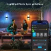 Välisseinalamp Govee H7078CD1 Smart RGB värvimuutusega, Wi‑Fi/nutijuhtimine