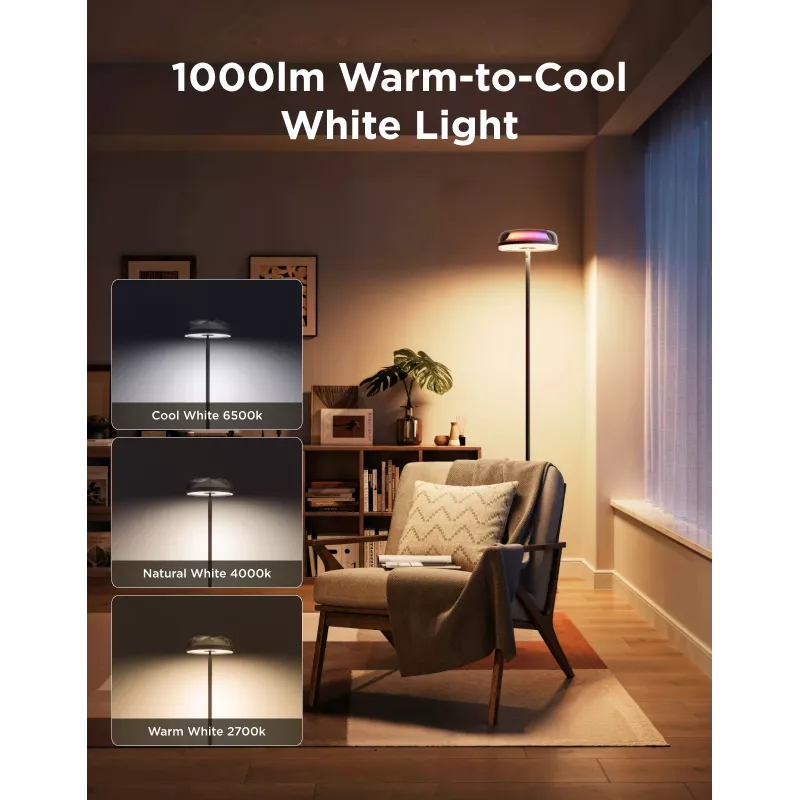 Põrandalamp Govee H60B0311 RGBWW 1000 lm Wi‑Fi Bluetooth