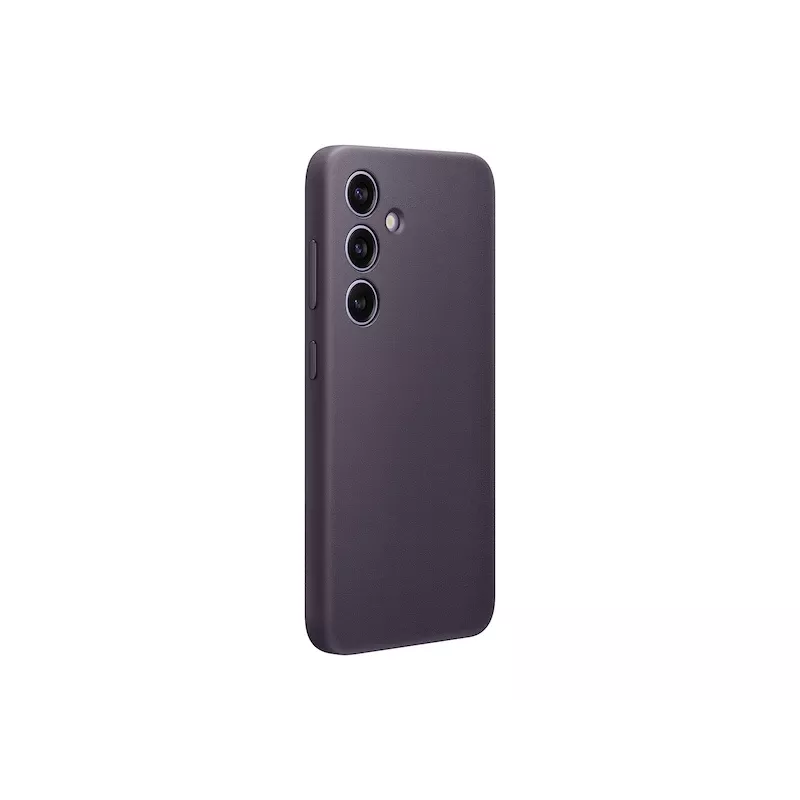 Telefoniümbris Samsung Vegan Leather Case Violet Galaxy S24-le, PU-nahk, 6,2-tollisele ekraanile
