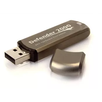 Kanguru Defender 2000 FIPS 140-2 sertifitseeritud, 16 Gb USB-mälupulk USB Type-A 2.0 Pruun