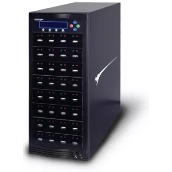 iStorage Kanguru U2D2-31 meediadublikaator USB-mälupulga dublikaator Must 31 koopiat