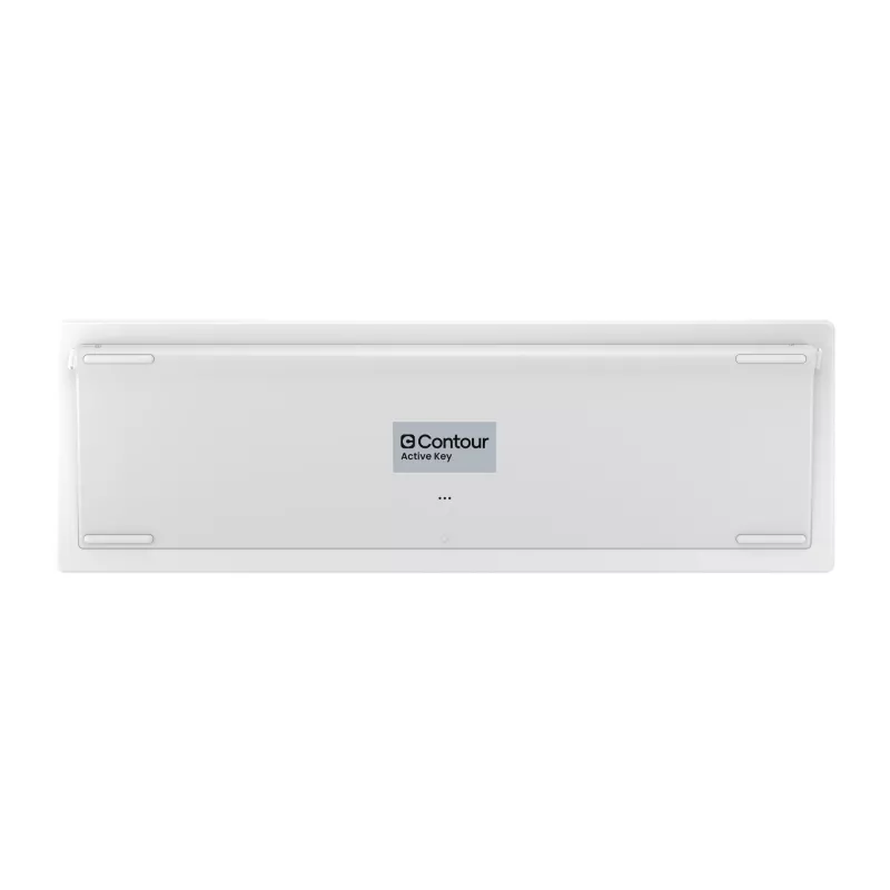 Contour Design Active Key Contour QuickClean Medical klaviatuur IP68 täissuuruses juhtmevaba valge PN C8112