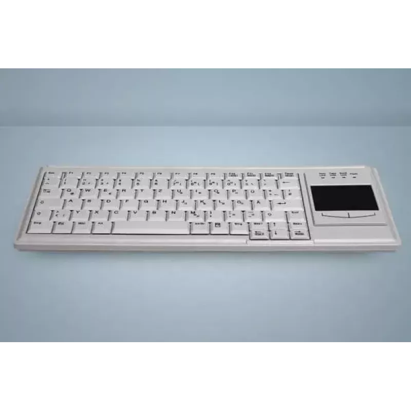 Active Key AK-4400 klaviatuur kontor USB Belgia valge täissuuruses juhtmega