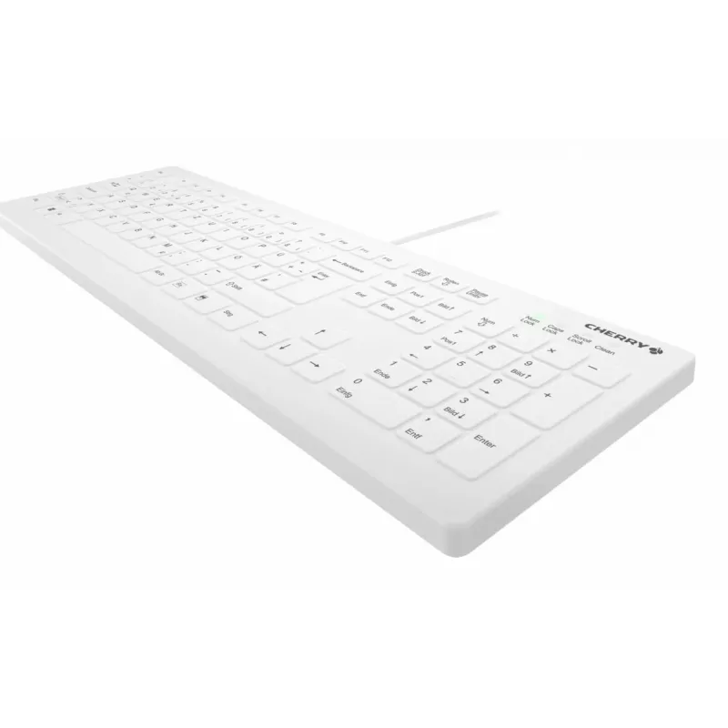 Contour Design Active Key AK-C8112 klaviatuur Meditsiiniline USB QWERTZ Saksa Valge
