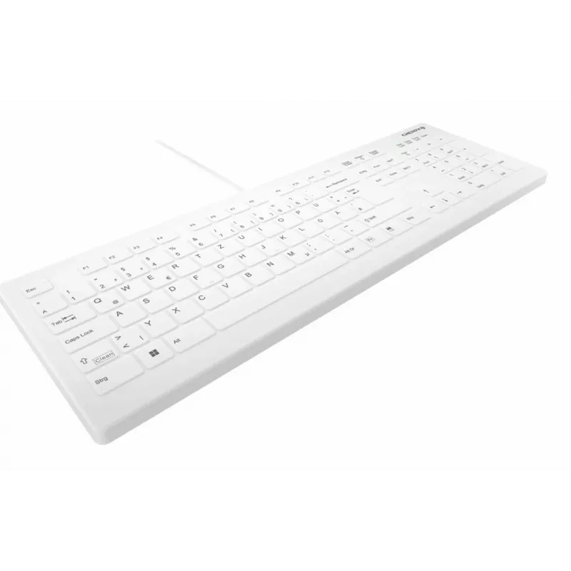 Contour Design Active Key AK-C8112 klaviatuur Meditsiiniline USB QWERTZ Saksa Valge