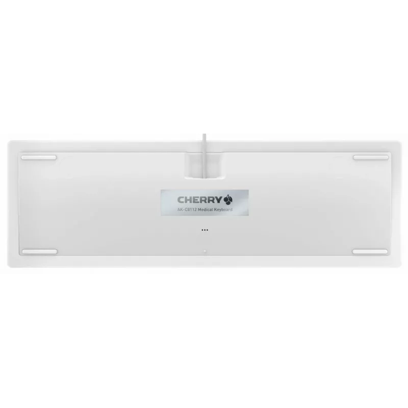 Contour Design Active Key AK-C8112 klaviatuur Meditsiiniline USB QWERTZ Saksa Valge