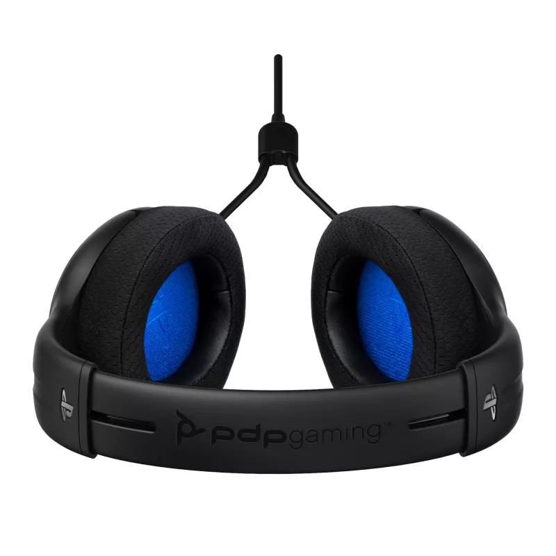 PDP LVL50 juhtmega peakomplekt PS4 valge - 50 mm draiver, juhtmega, juhtmega, mängimine, peakomplekt, must