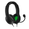 PDP LVL50 juhtmega stereopeakomplekt XBSX, juhtmega, mängimiseks, peakomplekt, must