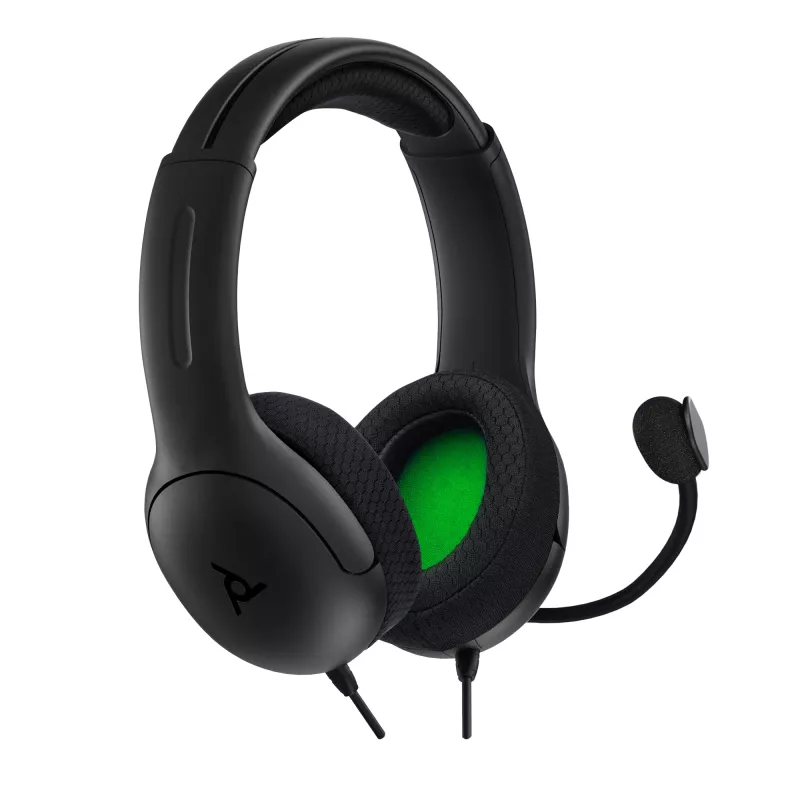PDP LVL50 juhtmega stereopeakomplekt XBSX, juhtmega, mängimiseks, peakomplekt, must
