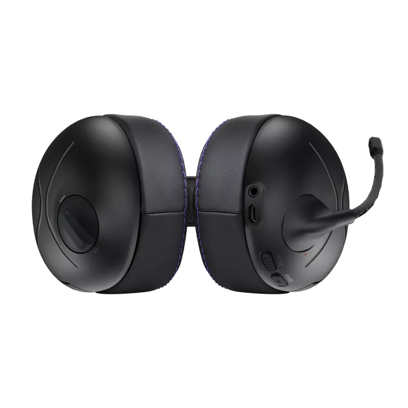 Peakomplekt VICTRIX Gambit Wireless — juhtmega ja juhtmevaba, 20–20000 Hz, 2 m kaabel, 301 g, must/lilla