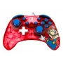 PDP Rock Candy: Mario Punch Red, läbipaistev USB-mängupult analoog / digitaalne Nintendo Switch, Nintendo Switch Lite, Nintendo Switch OLED