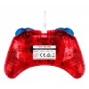 PDP Rock Candy: Mario Punch Red, läbipaistev USB-mängupult analoog / digitaalne Nintendo Switch, Nintendo Switch Lite, Nintendo Switch OLED