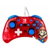 PDP Rock Candy: Mario Punch Red, läbipaistev USB-mängupult analoog / digitaalne Nintendo Switch, Nintendo Switch Lite, Nintendo Switch OLED