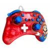 PDP Rock Candy: Mario Punch Red, läbipaistev USB-mängupult analoog / digitaalne Nintendo Switch, Nintendo Switch Lite, Nintendo Switch OLED