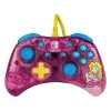 PDP Rock Candy: Bubblegum Peach Pink, poolläbipaistev USB-mängupult Analoog / Digitaalne Nintendo Switch, Nintendo Switch Lite, Nintendo Switch OLED