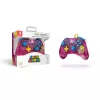 PDP Rock Candy: Bubblegum Peach Pink, poolläbipaistev USB-mängupult Analoog / Digitaalne Nintendo Switch, Nintendo Switch Lite, Nintendo Switch OLED