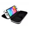 PDP õhuke Deluxe: must-valge kõvakohver Nintendo must, valge