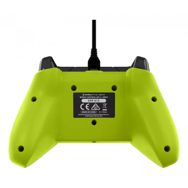 Juhtmega pult PDP: Electric Valge - Xbox Series X|S, Xbox One, Xbox, Windows 10/11