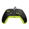 Juhtmega PDP mängupult Electric Must Xbox Series X|S, Xbox One ja Windowsi jaoks — USB-C, 2,43 m kaabel, D-pad, Menüü/Jaga/Vaata nupud