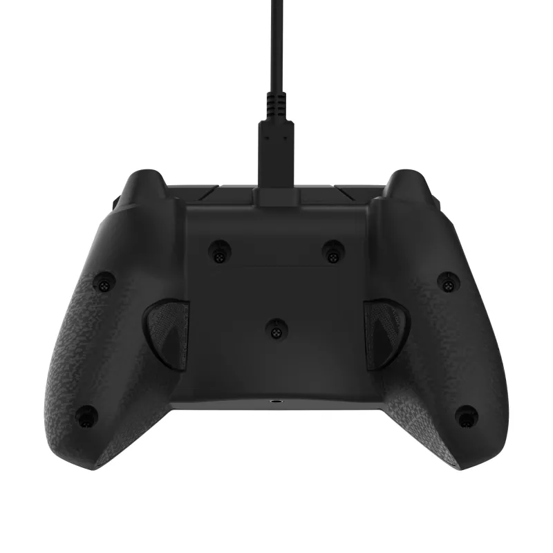 PDP Rematch must, valge USB mängupult analoog PC, Xbox One, Xbox Series S, Xbox Series X
