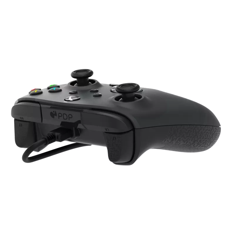 PDP Rematch must, valge USB mängupult analoog PC, Xbox One, Xbox Series S, Xbox Series X