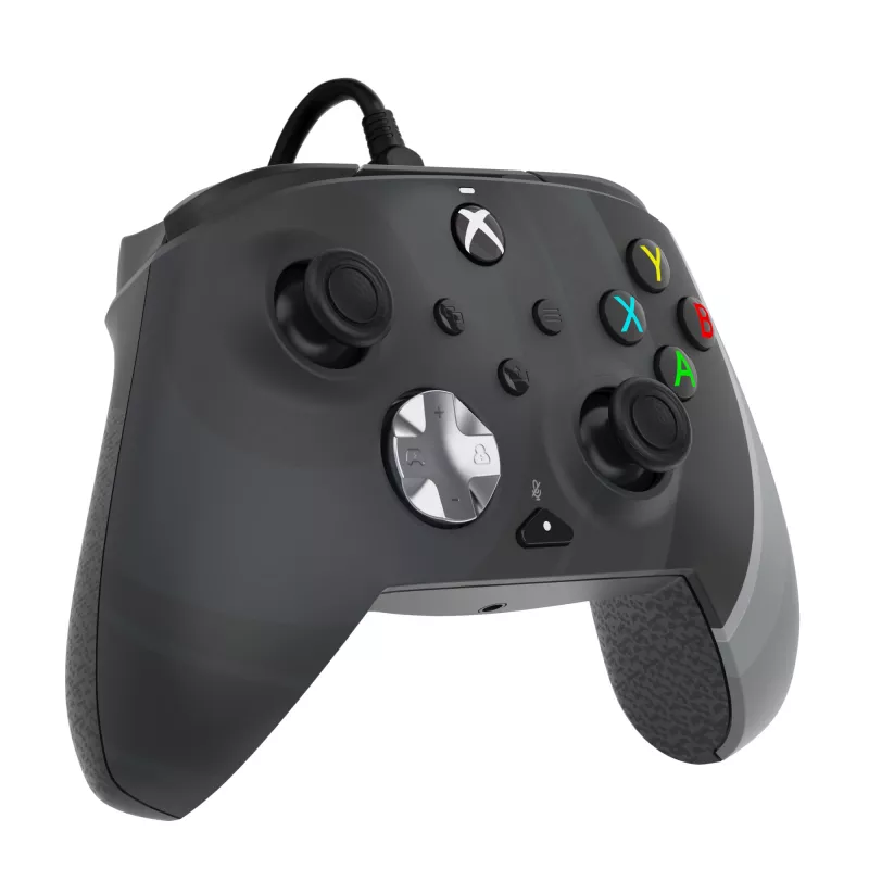 PDP Rematch must, valge USB mängupult analoog PC, Xbox One, Xbox Series S, Xbox Series X
