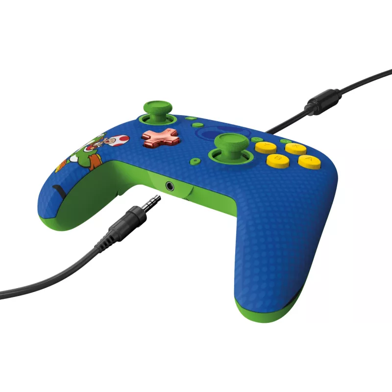 PDP REMATCH Wired Controller: Yoshi & Toad, Gamepad, Nintendo Switch, Nintendo Switch OLED, D-pad, Home button, Analogue / Digital, Wired, USB