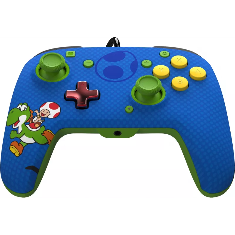 PDP REMATCH Wired Controller: Yoshi & Toad, Gamepad, Nintendo Switch, Nintendo Switch OLED, D-pad, Home button, Analogue / Digital, Wired, USB