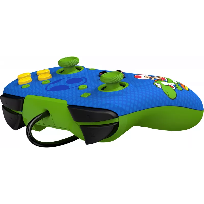 PDP REMATCH Wired Controller: Yoshi & Toad, Gamepad, Nintendo Switch, Nintendo Switch OLED, D-pad, Home button, Analogue / Digital, Wired, USB